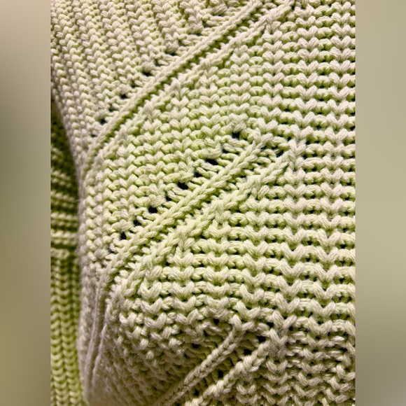 TopShop lime green sweater - Picture 5 of 6